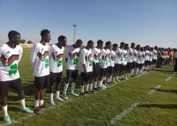Football is being played again in Sudan