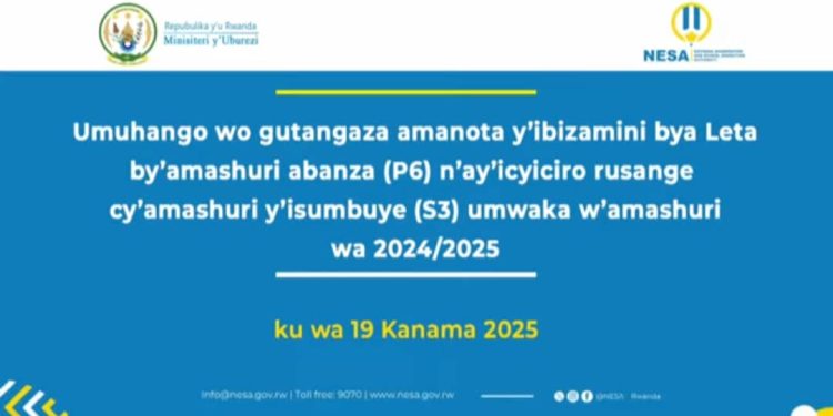 NESA :LINK WAKORESHA UKURIKIRA IGIKORWA CYO GUTANGAZA AMANOTA KUWA 19/8/2025