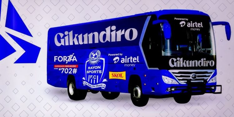 Ikipe ya Rayon Sports yaguze Bus nshya ya miliyoni 200 Frw