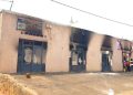 Nyaruguru: Inzu y’ubucuruzi yafashwe n’inkongi y’umuriro -Amafoto