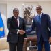 Perezida Kagame yaganiriye na Touadéra wa Centrafrique