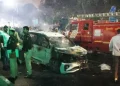 U Buhinde: Abantu 8 baturikanwe n’igisasu cyari giteze mu modoka abandi benshi barakomereka