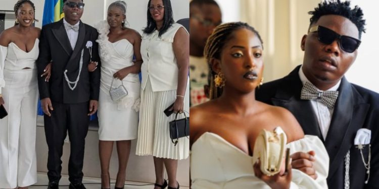 Umuhanzi Niyo Bosco yasezeranye imbere y’amategeko n’umukunzi we Mukamisha Irene