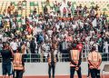 Abafana ba APR FC basohowe muri Stade ku mbaraga bahita bajya gukora igisa n’imyigaragambyo kuri FERWAFA