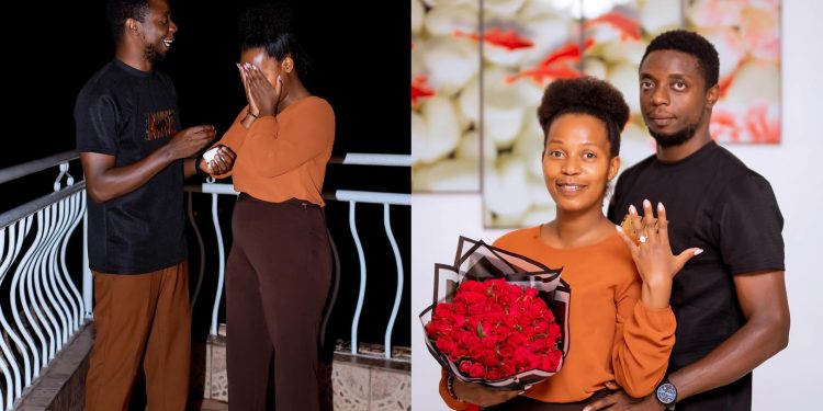 5k Etienne yambitse impeta umukunzi we Uwizeyimana Josiane, amusaba kuzamubera umugore