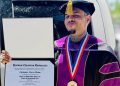 Kaminuza ya Harvest Christian yahaye Chris Brown impamyabumenyi y’ikirenga (PhD)