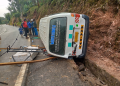 Rutsiro: Abantu 9 bakomerekeye mu mpanuka ya Minibus na Coaster, umwe ahita ahasiga ubuzima